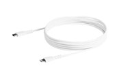 Displaykabel - StarTech.com 2m / 6.6ft USB C to Lightning Cable - MFi Certified - White - Lightning cable - Lightning / USB 2.0 - 2 m - RUSBCLTMM2MW