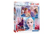 Pusselspel - Clementoni 2x60 Puzzles Kids Frozen 2 - 21609