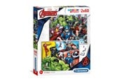 Pusselspel - Clementoni Puzzle The Avengers 2x60st. - 21605