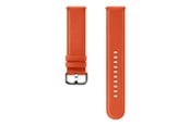 Smartwatch - Accessories - Samsung Galaxy Watch Active2 - Leather Strap - Orange - ET-SLR82MOEGWW