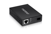Repeatrar, förstärkare, broar och transceivers - TRENDnet TFC-PGSFP Gigabit PoE PD SFP Fiber Media Converter - TFC-PGSFP