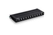 Nätverks tillbehör - TRENDnet TC-P12C6AS 12-Port Cat6A Shielded Wall Mount Patch Panel - TC-P12C6AS