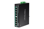 Switch - TRENDnet TI-PE80 - Industrial - switch - 8 ports - TI-PE80