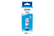 Skrivartillbehör-bläck-toner - Epson EcoTank 113 Cyan Ink - C13T06B240