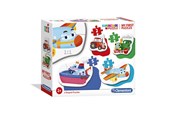 Pusselspel - Clementoni My First Puzzles - Vehicles Golv - 20811
