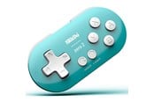 Spel Tillbehör - 8BitDo Zero 2 - Pocket-size - Turquoise - Wireless Controller - Android - 6922621501121