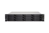 Datalagring - QNAP TL-R1200C-RP (USB) 12-Bay 2U Rackmount USB 3.2 Gen2 Type-C high-capacity JBOD storage enclosure with redundant power - TL-R1200C-RP