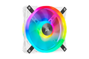 Chassi fläkt - Corsair iCUE QL120 RGB - White - Chassi fläkt - 120mm - Vit med RGB-ljus - 26 dBA - CO-9050103-WW