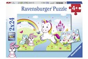 Pusselspel - Ravensburger Unicorn 2x24p - 78288