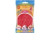 Kreativa spel - Hama Beads Red Neon 1000 pcs - 207-35