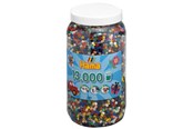 Kreativa spel - Hama Ironing beads in Pot-Mix 13000 pcs - 211-67