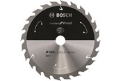 Cirkelsågar - Bosch Standard for Wood cirkelsågklinga för sladdlösa sågar 165×1,5/1×20 T24 - 2608837685
