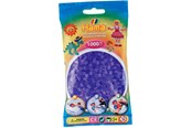 Kreativa spel - Hama Ironing beads-Lilac transparent 1000 pcs - 207-74