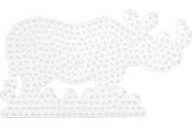 Kreativa spel - Hama Ironing Beads Pegboard-Rhino - 295