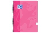 Block och Anteckningsböcker - Oxford Touch Notebook A4 squared 5 mm soft touch cover twin-wire 140 pages - 400118802