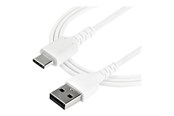 USB-kabel - StarTech.com 1 m / 3.3 ft. USB 2.0 to USB C Cable - White - Aramid Fiber - USB-C cable - 1 m - RUSB2AC1MW