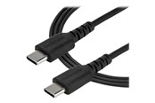 USB-kabel - StarTech.com 2 m / 6.6ft. USB C Cable - Black - Aramid Fiber - USB-C cable - 2 m - RUSB2CC2MB