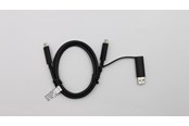 USB-kabel - Lenovo USB-C Cable W/ Dongle TP - FRU03X7470