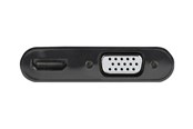 Displaykabel - StarTech.com DisplayPort to HDMI VGA Adapter - 4K 60Hz - Mac & Windows - video adapter - DisplayPort / HDMI / VGA - 23.2 cm - DP2VGAHD20