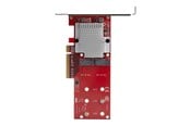 Hårddisk, tillbehör - StarTech.com x8 Dual M.2 PCIe SSD Adapter - PCIe 3.0 - PCI Express M.2 SSD Adapter Card- For PCIe NVMe and PCIe AHCI M.2 SSDs - interface adapter - M.2 Card - PCIe 3.0 x8 - PEX8M2E2