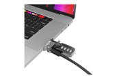 Systemtillbehör - Compulocks Ledge MacBook Pro 16-inch Lock Adapter With Combination Lock - MBPR16LDG01CL