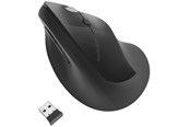 Mus - Kensington Pro Fit™ Vertikal trådlös mus i svart - Mouse - 6 knappar - Svart - K75501EU