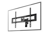 Väggfäste, AV-Möbel - Nedis TVWM1550BK - wall mount (full-motion) - Max 25 kg - recommended for 70" - TVWM1550BK