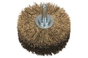 Verktyg - Bosch Trästrukturborste till borrmaskiner – vågformig tråd, mässingsbelagd, 80 mm diameter = 80 mm - 2609256541