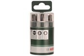Borr & Bits - Bosch 10-delars skruvbitssats standard, blandad (S, PH, PZ) Universalhållare magnetisk; S0,5x4,0; S0,8x5,5; S1,2x8,0; PH1; PH2; PH3; PZ1; PZ2; PZ3; 25 mm - 2609255975