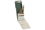 Borr & Bits - Bosch 6-delars HSS-TiN-metallborrsats, DIN 338 2,0; 3,0; 4,0; 5,0; 6,0; 8,0 mm - 2609255113