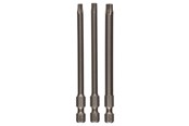 Borr & Bits - Bosch 3-delars skruvbitssats, extrahårda T20; T25; T30; 89 mm - 2607001760