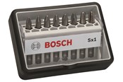 Borr & Bits - Bosch 8-delars Robust Line-skruvbitssats Sx extrahård 49 mm, 8-delars - 2607002556