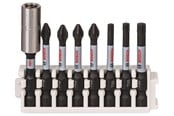 Borr & Bits - Bosch Impact Control bitspaket, 8 delar, T40 2×PH2,2×PZ2,1×T20,1×T25,1×T30 - 2608522326