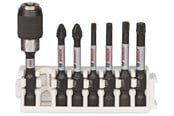 Borr & Bits - Bosch Impact Control bitspaket, 7 delar, 1×PH2,1×PZ2,1×T15,1×T20,1×T25,1×T30 - 2608522327