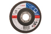 Slipmaskin - Bosch Lamellsslipskiva X551, Expert for Metal D= 115 mm; G= 80, vinklad - 2608607351