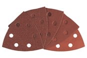 Slipmaskin - Bosch Slippapper C430, 10-pack 93 mm; 60; 80; 120; 180; 240 - 2608607540