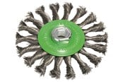 Verktyg - Bosch Stålborste, virad tråd, 115 rostfritt stål 115 mm, 0,5 mm, M14 - 2608622106