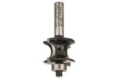 Fräs - Bosch Kullagrat frässtål, 8 mm, R1 6 mm, L 19 mm, G 63 mm 8 mm, R1 6 mm, L 19 mm, G 63 mm - 2608628360