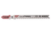 Sticksågar - Bosch Sticksågsblad T 102 BF Clean for PVC - 2608636780