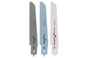 Verktyg - Bosch Sticksågsblad-set i 3 delar till  allsåg PFZ 500 E M 1142 H; M 3456 XF; M 1122 EF - 2608656934