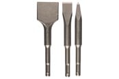 Borr & Bits - Bosch 3-delars stubbmejselsats, SDS plus 140; 140x20;140x40 mm - 2608690180