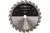 Cirkelsågar - Bosch Standard for Wood cirkelsågklinga för sladdlösa sågar 140×1,5/1×12,7 T24 - 2608837670