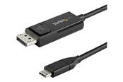 Ljudkabel - StarTech.com 6.6 ft. (2 m) USB-C to DisplayPort 1.2 Cable - Bi-Directional - USB / DisplayPort cable - 2 m - CDP2DP2MBD