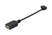 USB-kabel - DIGITUS USB Micro-B - USB-A Adapter - AK-300313-002-S
