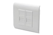 Nätverks tillbehör - DIGITUS wall mount plate - DN-93802
