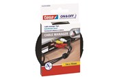 Kabel sleeve - tesa On & Off Cable Manager 10mm x 500cm Black - 55239-00000-01