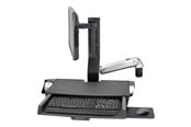 Monitorfäste - Ergotron StyleView Combo Arm with Worksurface & Pan - 45-583-026