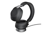 Hörlurar / Headset - Jabra Evolve2 85 Link380a UC Stereo Stand Black - 28599-989-989