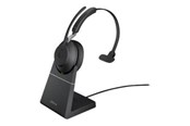 Hörlurar / Headset - Jabra Evolve2 65 Link380a UC Mono Stand Black - 26599-889-989