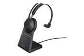 Hörlurar / Headset - Jabra Evolve2 65 Link380a MS Mono Stand Black - 26599-899-989